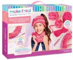 MAKE IT REAL - TRICOTIN BONNET ET FOULARD INFINITÉ